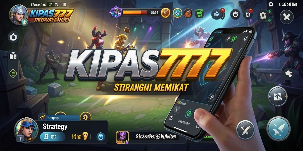 Tampilan antarmuka KIPAS777 yang menarik dan interaktif.